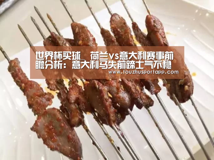 世界杯买球_
荷兰vs意大利赛事前瞻分析:意大利马失前蹄士气不稳(图1) 竞猜攻略
